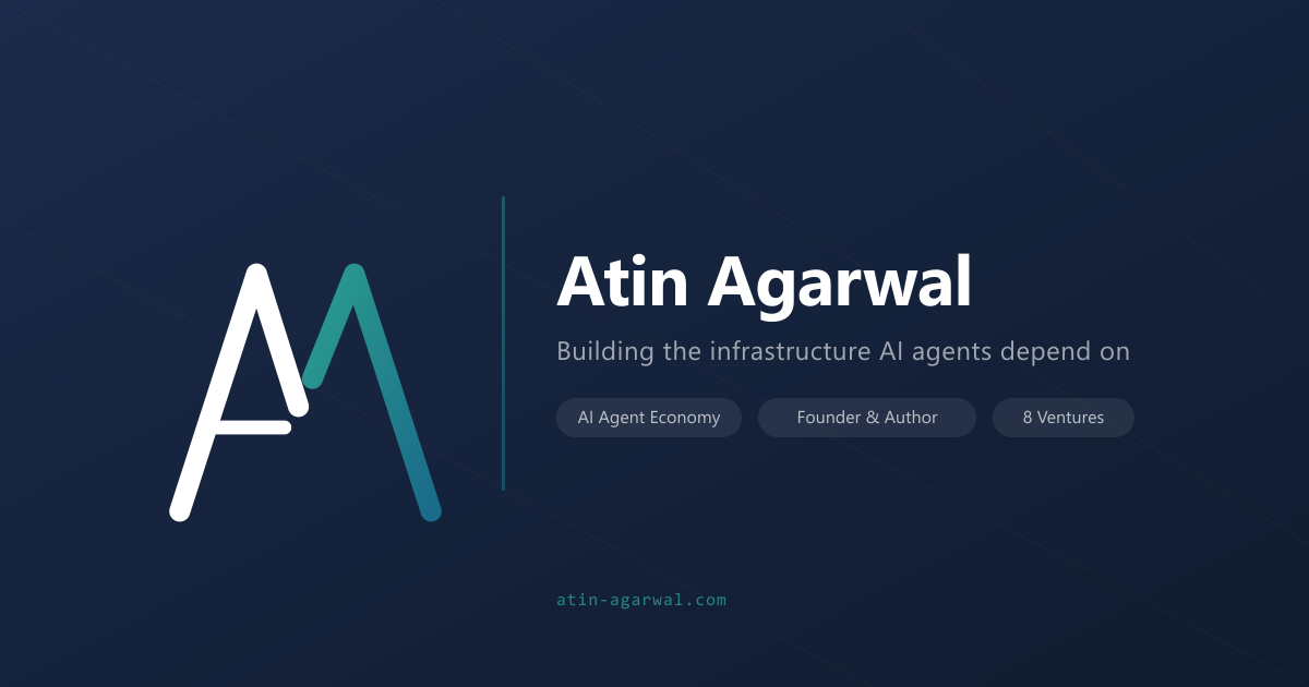 When Intelligence Is Free, What's Left? | Atin Agarwal